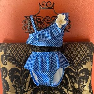 Janie and Jack 2 Piece Swim Set